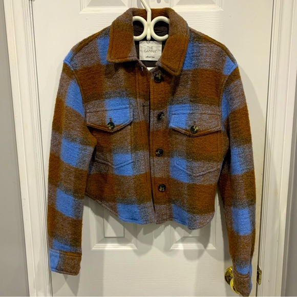 Wilfred Free “The Ganna Cropped Shirt Jacket” - Picture 9 of 12